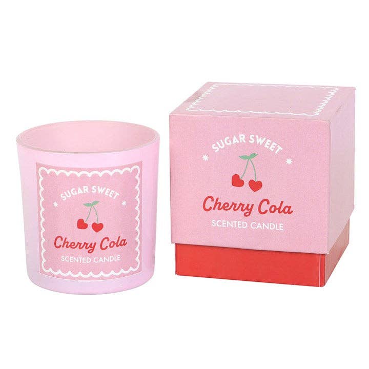 Pink Cherry Cola Valentine's Day Candle