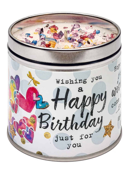 JUST BECAUSE CANDLES – HAPPY BIRTHDAY