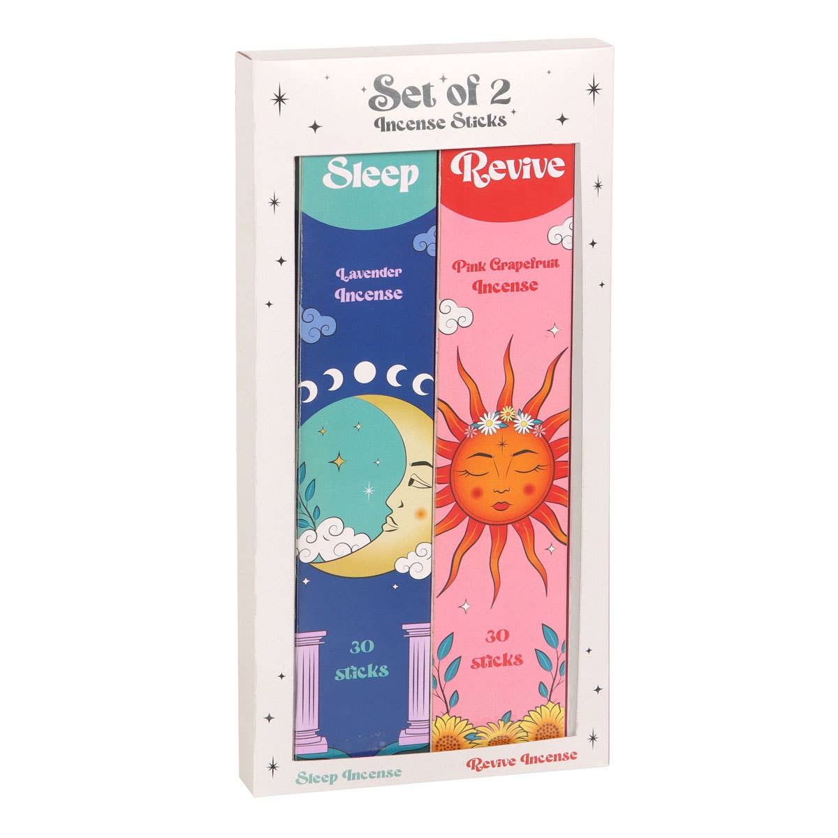 Set of 2 Celestial Sleep & Revive Incense Stick Sets