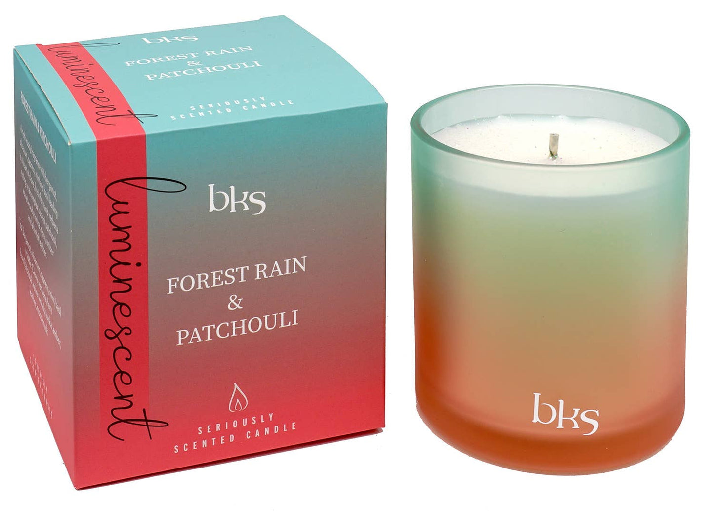 LUMINESCENT CANDLES – FOREST RAIN & PATCHOULI