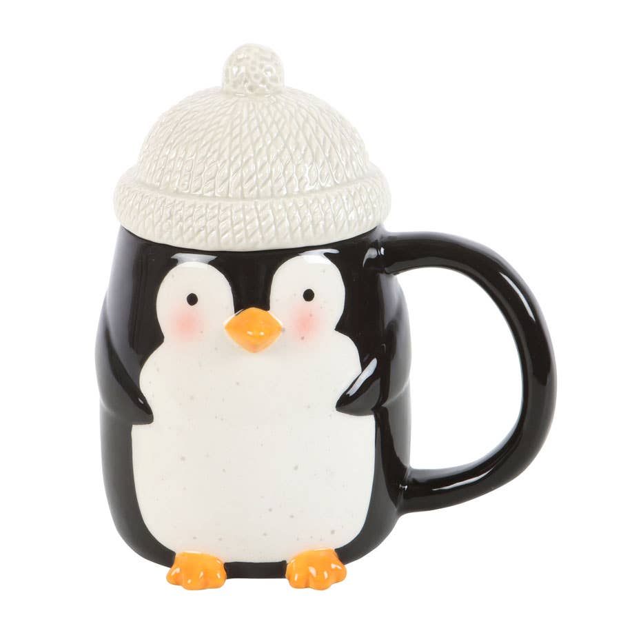 Winter Penguin Shaped Mug