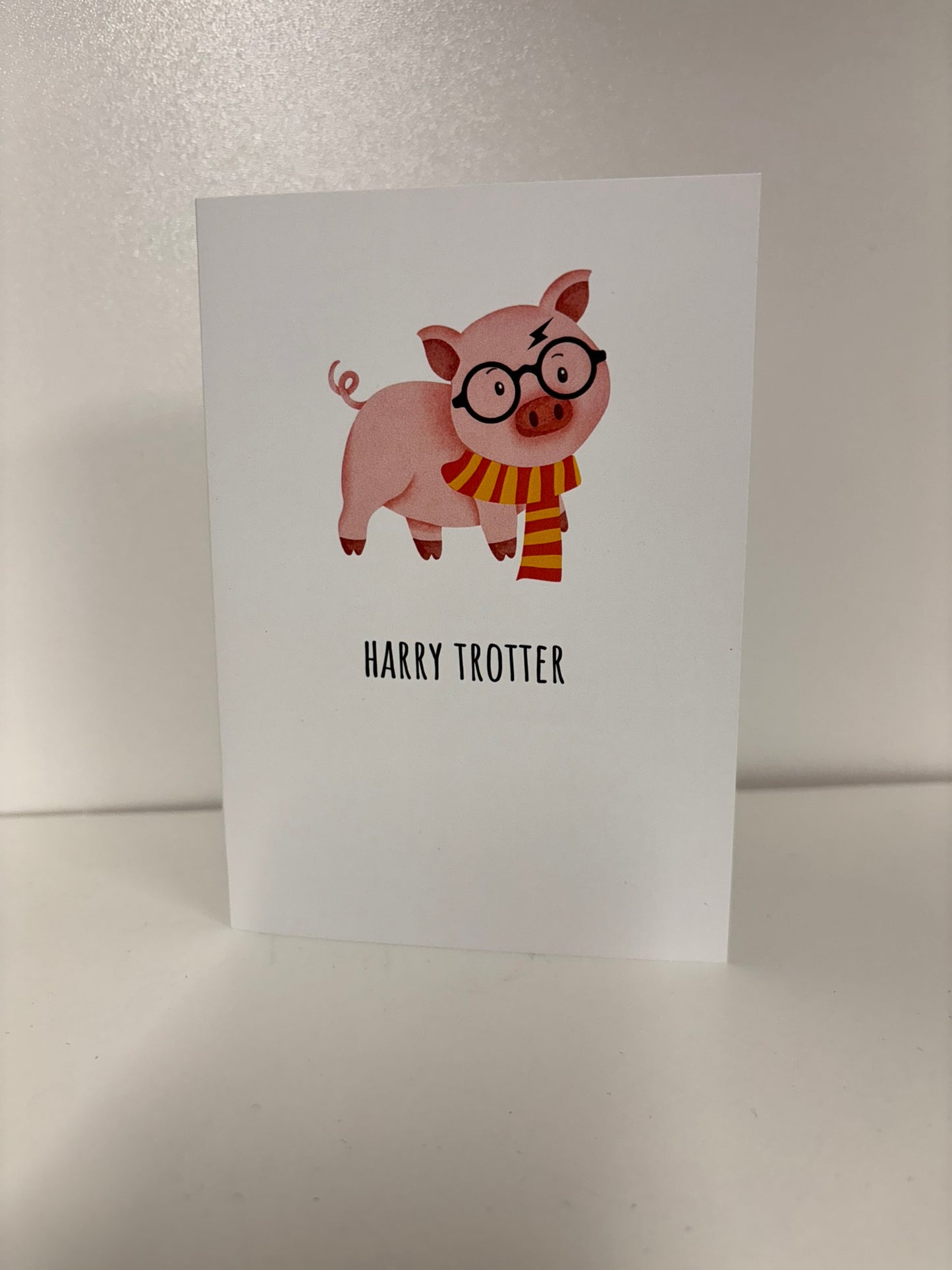 HARRY TROTTER BIRTHDAY CARD