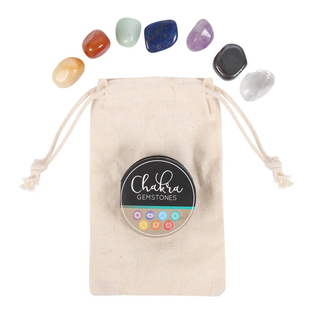 Chakra Gemstone Crystal Healing Gift Set