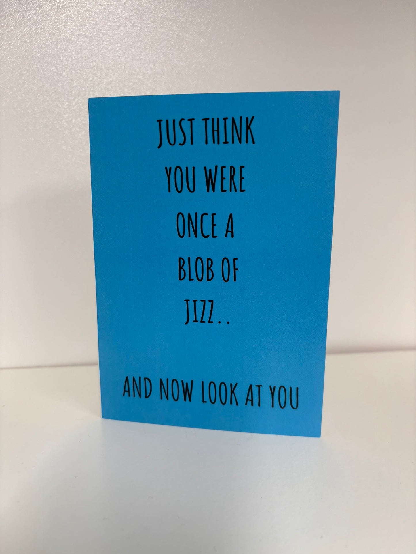 BLOB BIRTHDAY CARD