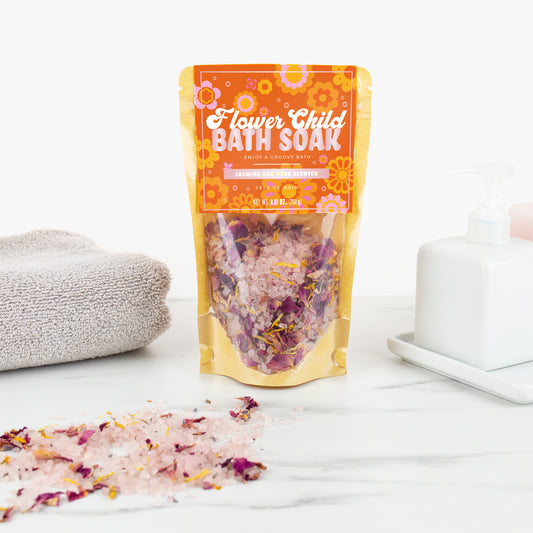 flower child bath soak